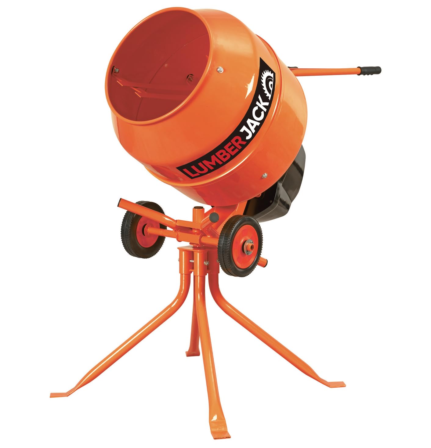 Lumberjack Cement Mixer 240v Electric Concrete Mixer Mixers 135 Litre 550W