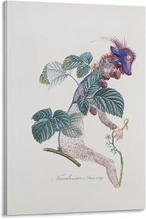 Salvador Dali Original Lithograph Flordali Raspberry Surrealism Modern Art Canvas Wall Art Poster Decorative Bedroom Modern Home Print Picture Artworks Posters 24x36inch(60x90cm)