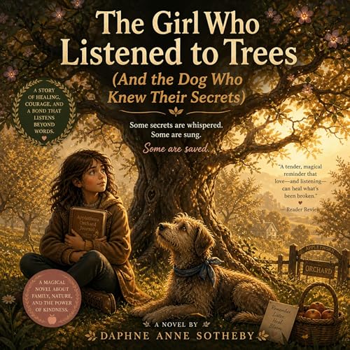 Diseño de la portada del título The Girl Who Listened to Trees