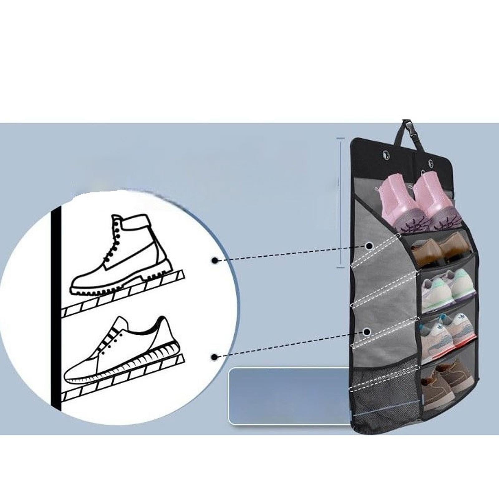 Organizzatore per Sedile Posteriore Auto, Organizer Da Appendere