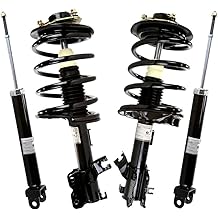 Detroit Axle 8-Piece Strut & Shock Kit For 2002-2006 Nissan Altima 2.5L - Includes Quick Struts, Shocks, Sway Bar Links