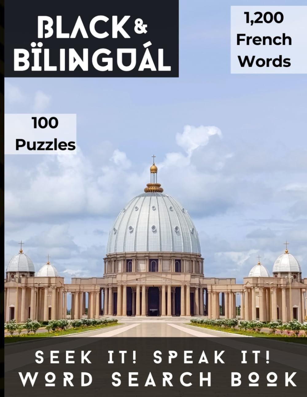 French Word Search Puzzle Book | 1200 Words for Daily Practice | For Teens, Adults, and Language Learners: Educational Tool | Black-Owned Company | Livre de Recherche de Mots