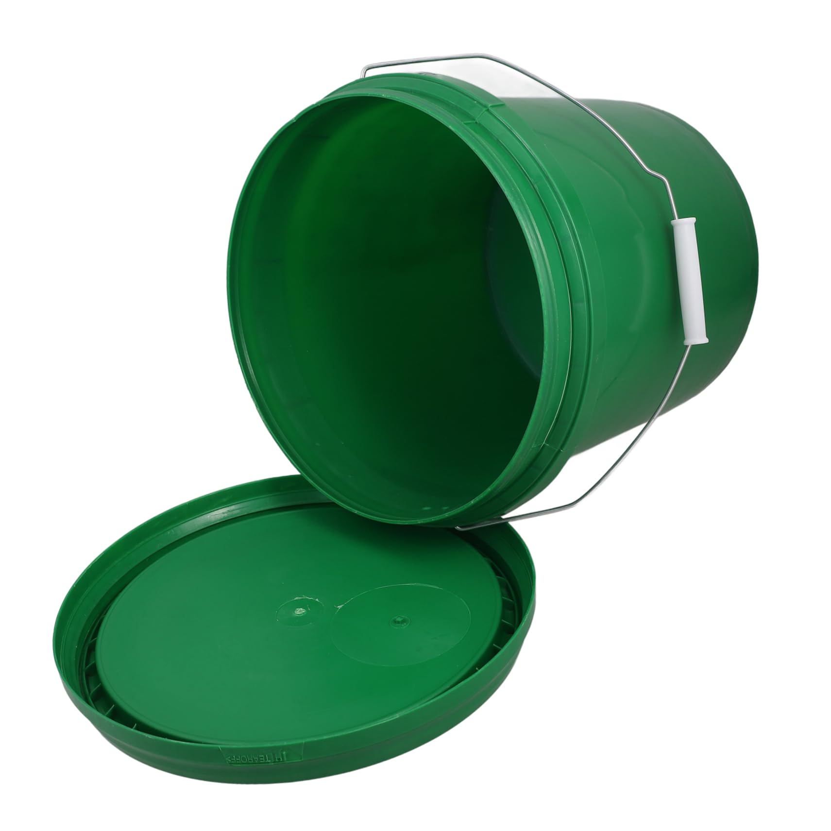 Cabilock Food Grade Plastic Fermenting Bucket with Airtight Lid Multipurpose Wine Beer Container with Convenient Handle for Home Brewing and Storage