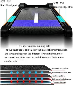 Treadmill Home Small Foldable Treadmill Mini Walking Machine Quiet Shock Absorption Treadmill Fitness Equipment Led Display