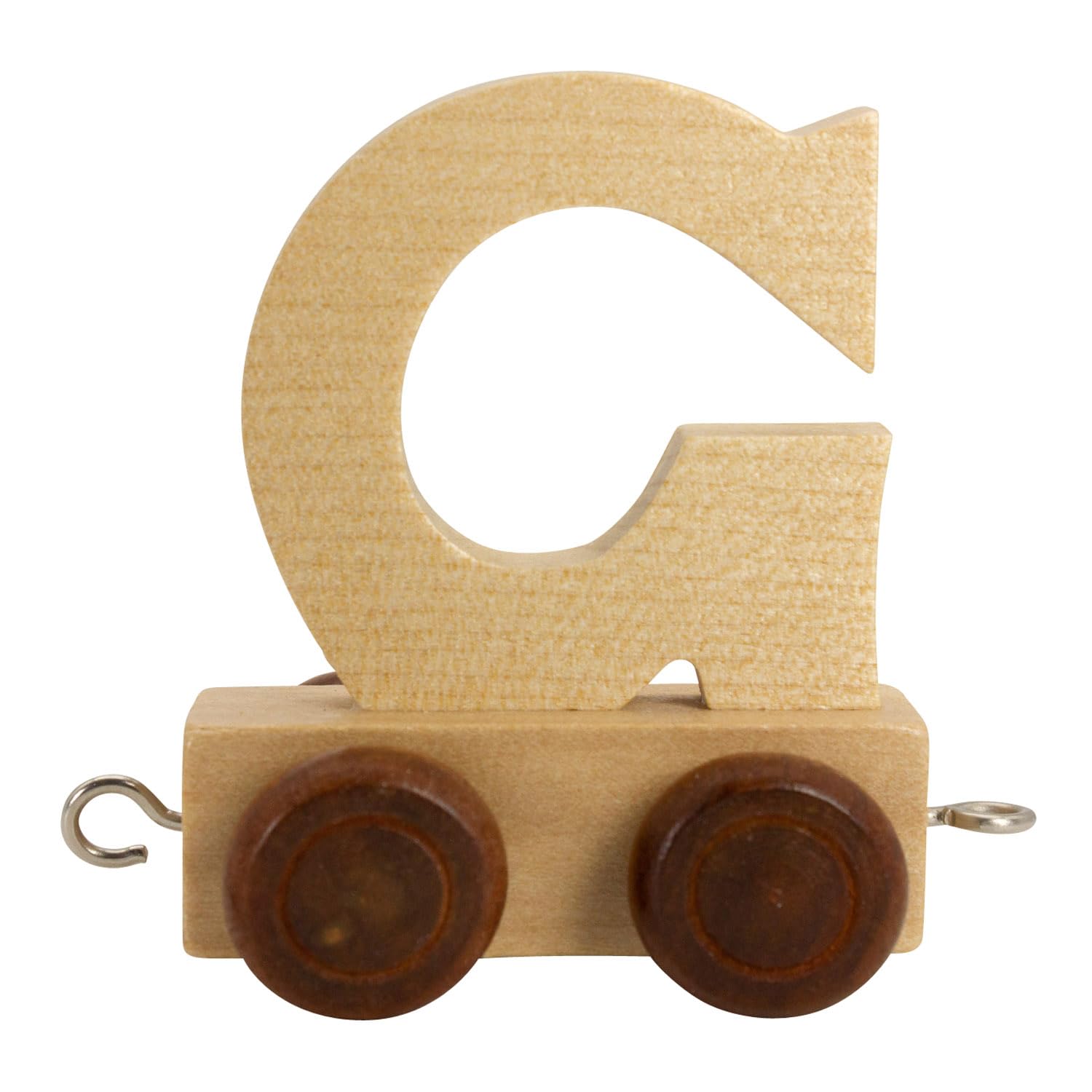 GICO Wooden Letter Train, A-Z, Choice of Name (G), 28 Count, Ages 3-6, Unisex
