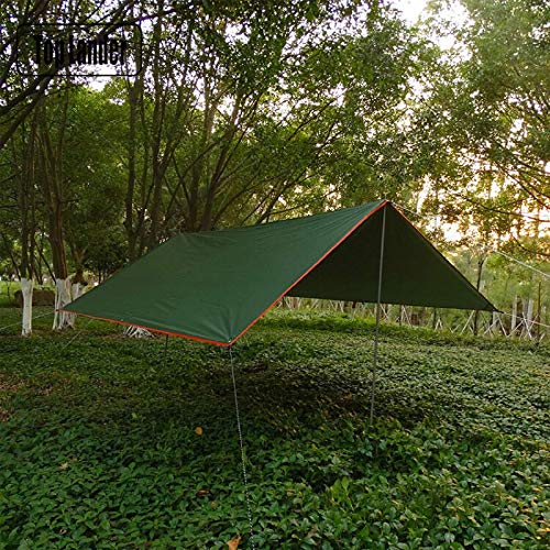 Tente tarp 3x4m camping de extérieur pour abri de hamac et plage
