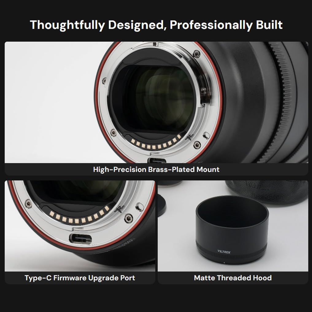 Viltrox AF 85mm F1.4 Pro Full-Frame Lens for Sony E-Mount : Amazon