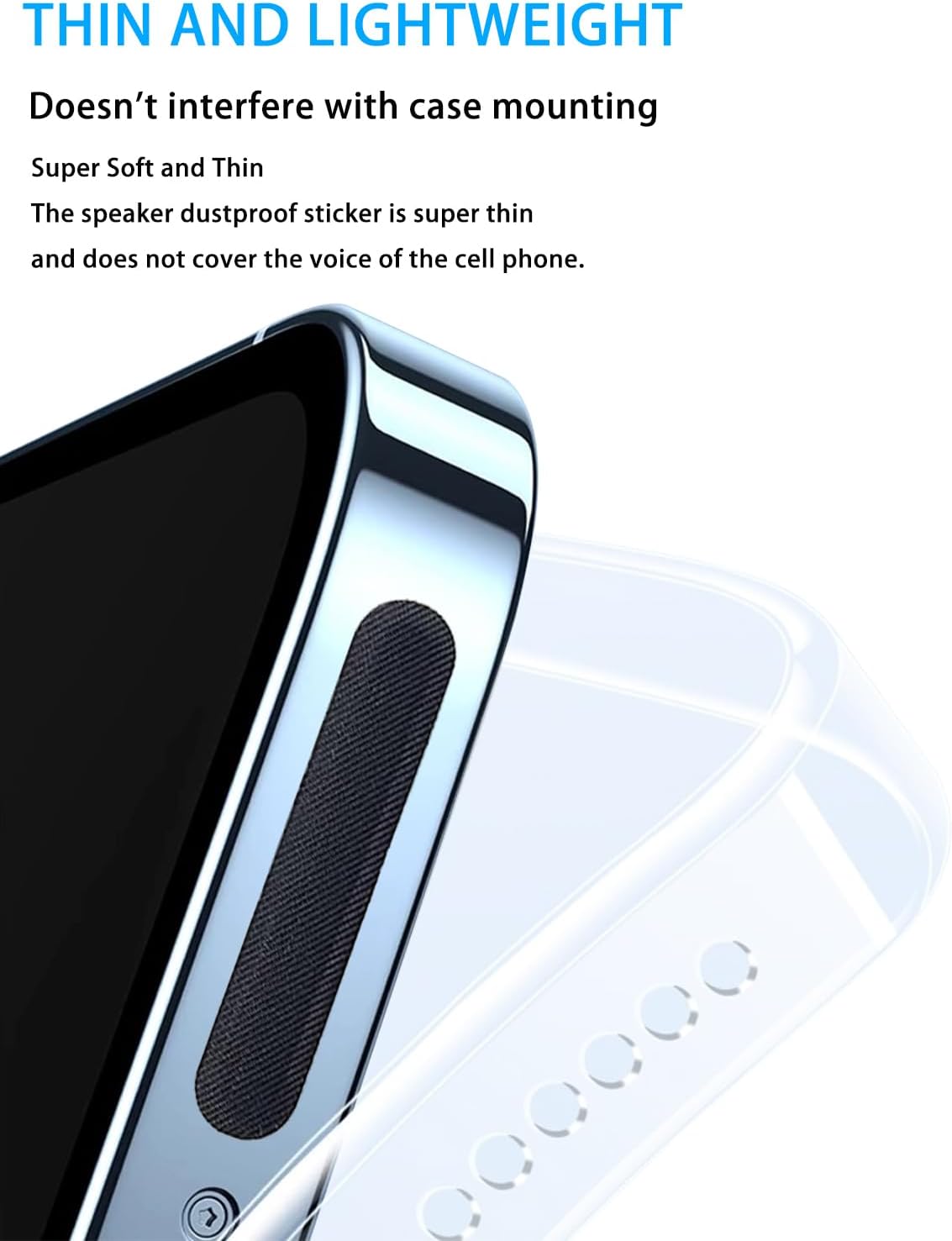 Mobile Phone Dustproof Net Stickers Speaker Mesh Anti Dust Proof Adhesive Sticker Universal Protect Trumpet Accessories Gift With Tweezers and Cleaning Brush