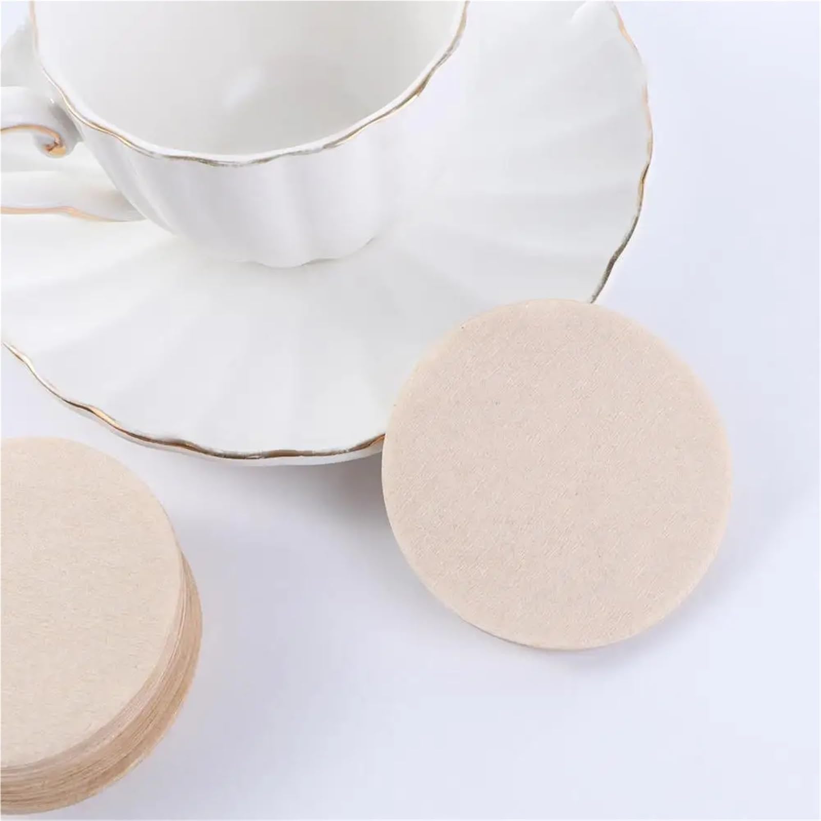 1500 piezas de papel colador for cafetera moka, accesorios filtración, filtro café Para Cafeteras De Goteo(60.0mm)