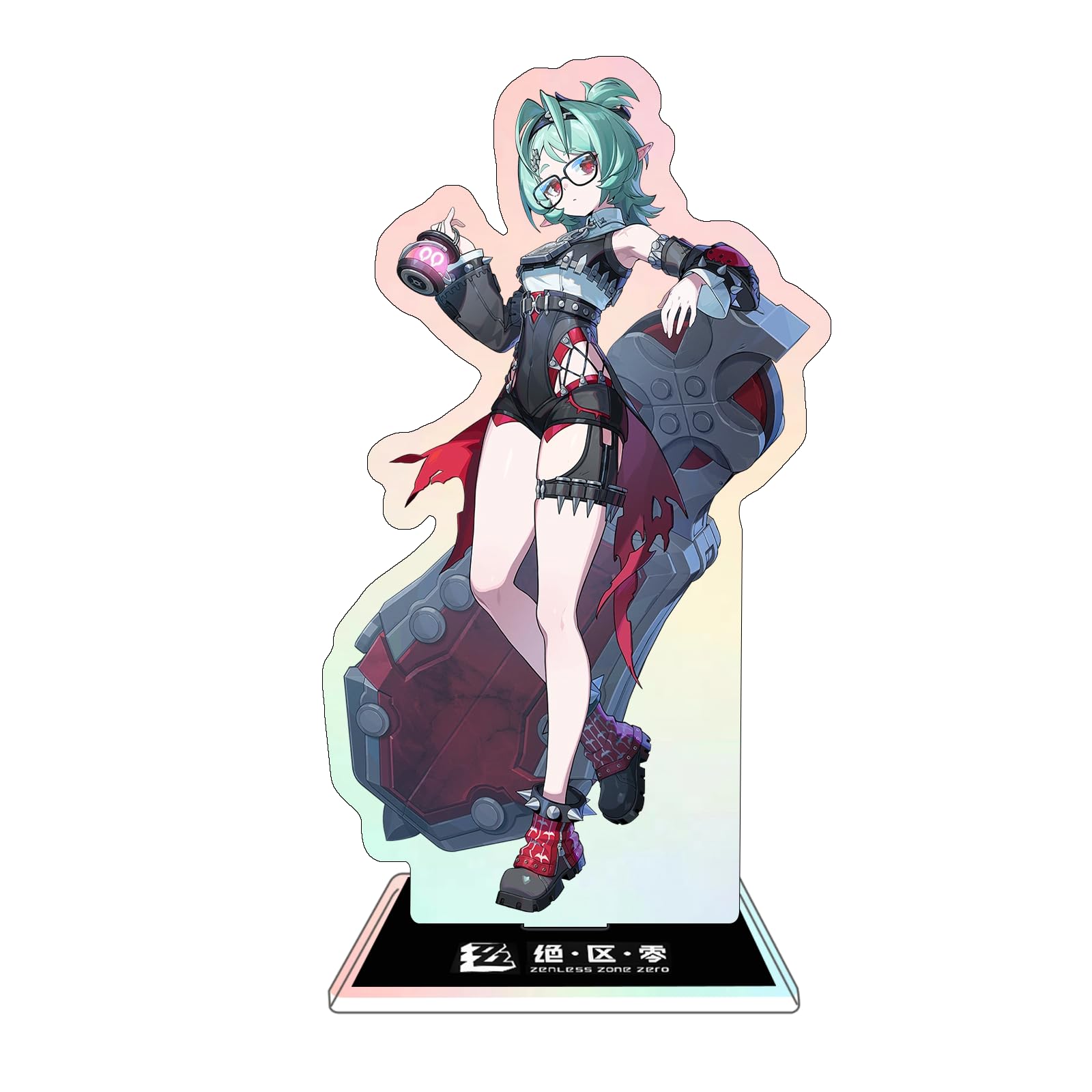 Rainteam Zenless Zone Zero Characters Acrylic Stand Figure,Colorful and Exquisite Character Design for Game Fans' Collection (Roxy Ifrita Pryce) — image 1