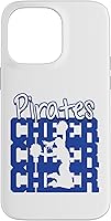Vista 21 de Pirates Cheer Back to School Cheerleading Spirit B Case for iPhone 16