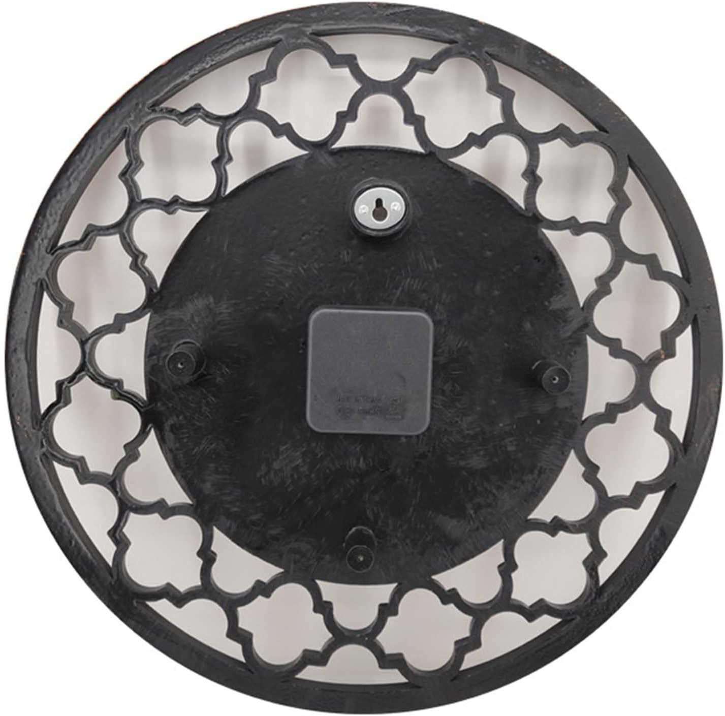 Wall Clock Watch Round European Style Outdoor Waterproof Creative Art Clocks Home Decor for Livingroom Bedroom Kitchen Office Garden