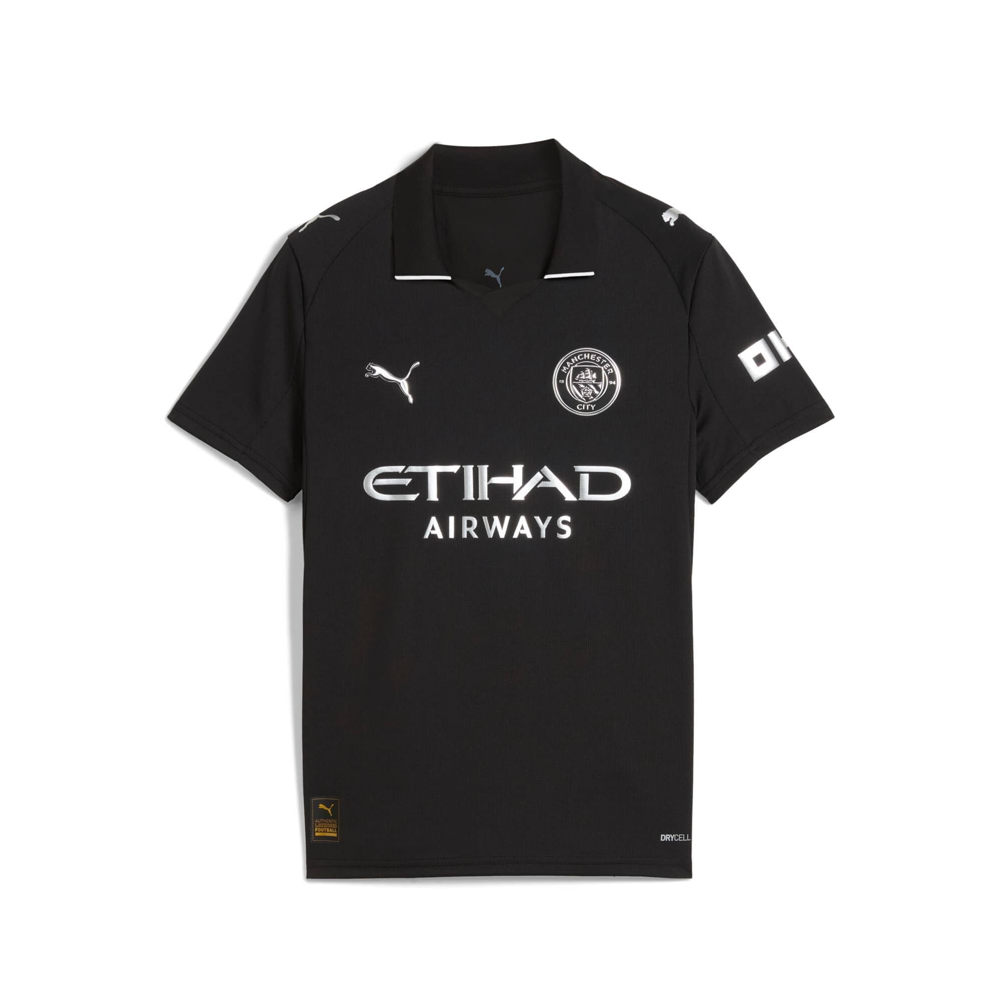 PUMA Manchester City Kinder Auswärtstrikot 2025/26 Saison - Schwarz