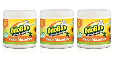 OdoBan 2-Gallon Pet Floor Cleaner and 3-Pack 14oz Citrus Odor Absorbers Bundle