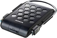 Vista 3 de ADATA HD720 - Disco duro externo USB 3.0 resistente al agua, al polvo, a prueba de golpes, negro (AHD720-1TU3-CBK)
