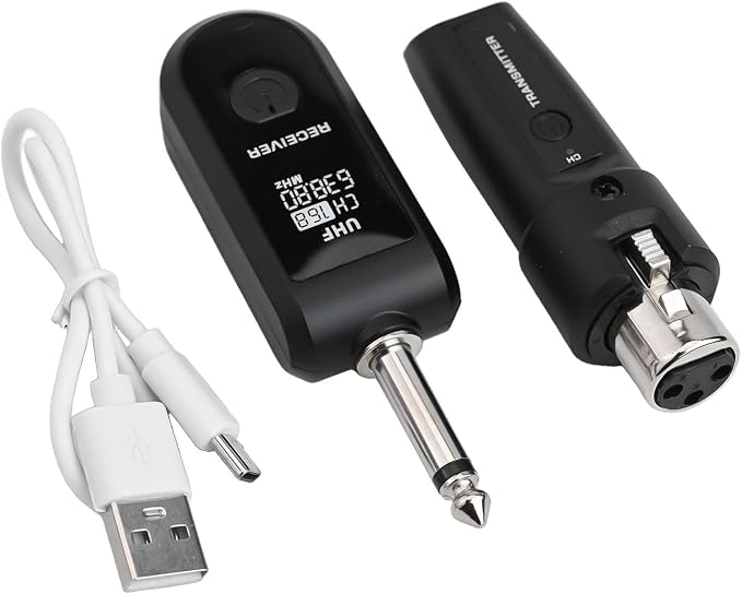 Sistema inalámbrico UHF con micrófono dinámico y receptor XLR miniatura 2