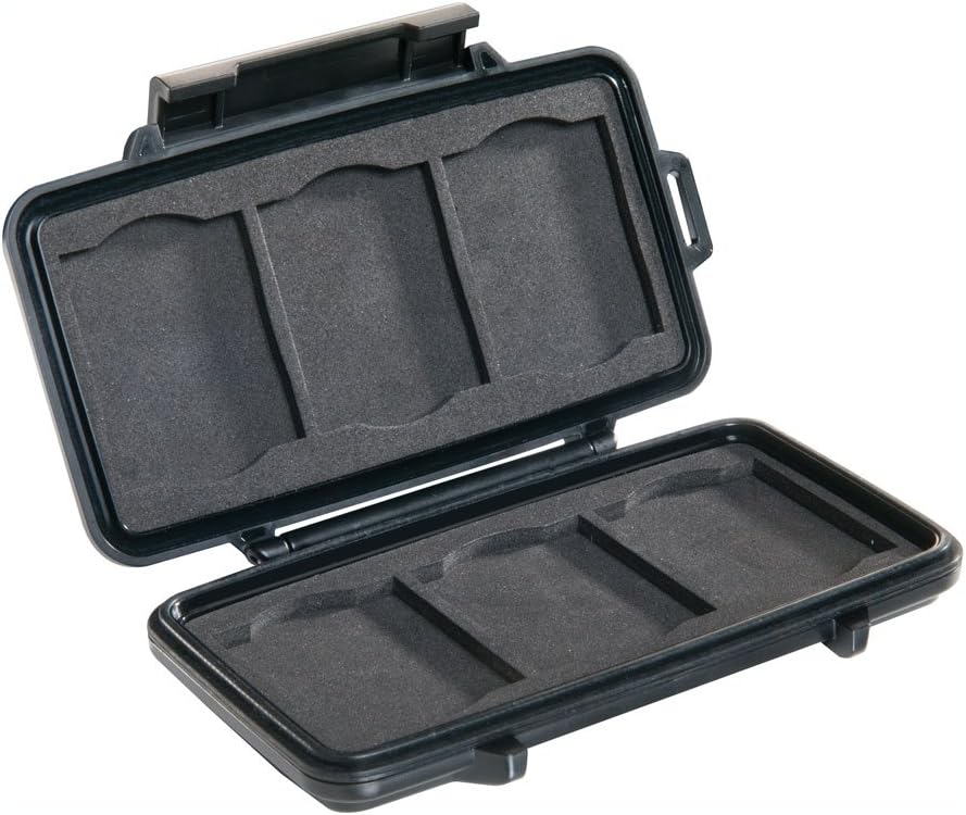 Pelican 0945 Compact Flash Memory Card Case (Black)