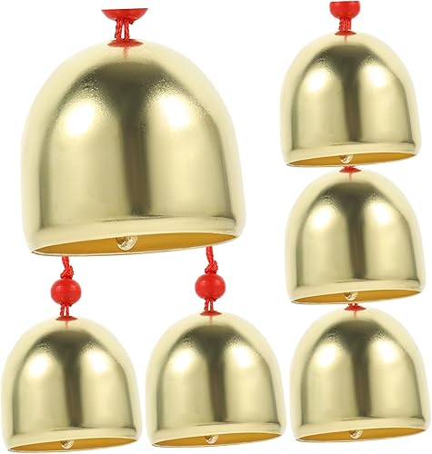 Miniatura 7 de SEWACC 24 juegos de campanillas de viento, decoración de boda, campanas artesanales, abrazaderas de metal, accesorios de boda, collar de mascota,