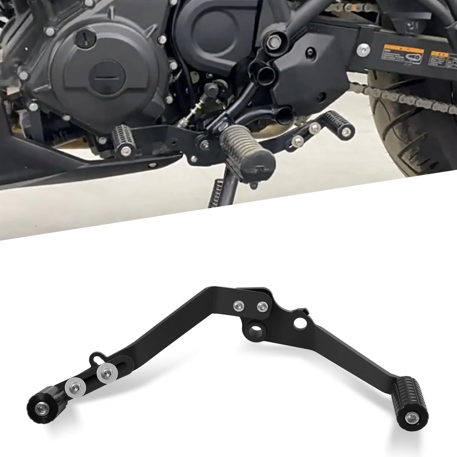 PalancaDe Cambios para Motociclet Para Eliminator 400 450 500 2025 2024 2023, palanca cambios ajustable para motocicleta pedal cambio palanca cambios delantera trasera, clavijas cambio