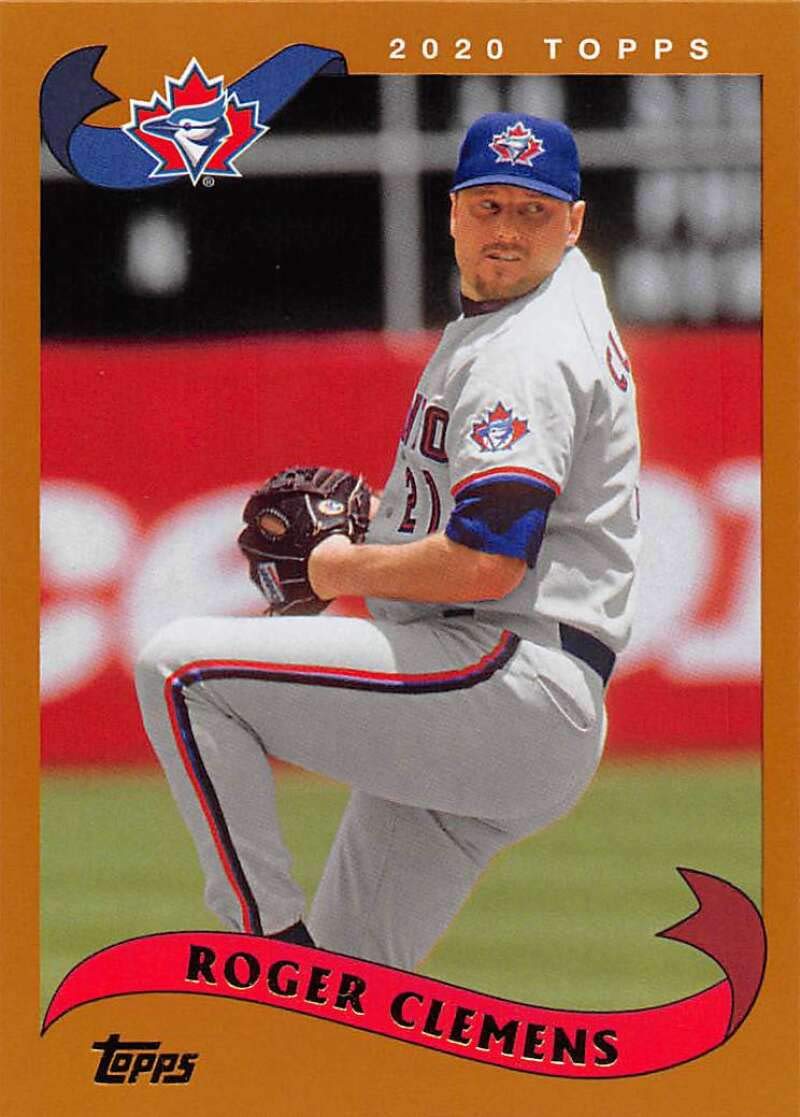 Amazon.com: 2020 Topps Archives #258 Roger Clemens Toronto Blue