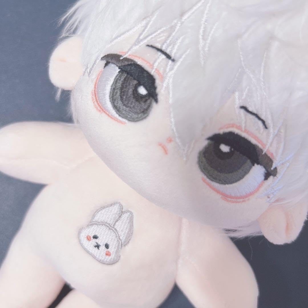 Amazon.co.jp: 《20cm な可愛い着せ替えぬいぐるみ《白髪黒目天才くん