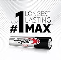 Vista 2 de Energizer Pilas AAA MAX (paquete de 12), pilas alcalinas triple A