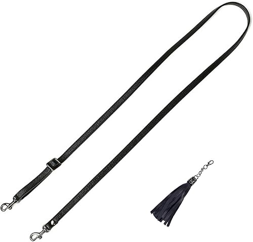 Miniatura 33 de VanEnjoy Correas cruzadas ajustables de cuero genuino de repuesto – ancho 1/2 pulgadas, longitud 25-51 pulgadas