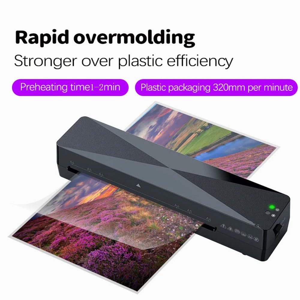 Laminatrice, Plastificatrice, Plastificatrice A4, Plastificatrice Termica Da 13 Pollici, Plastificatrice Per Piccoli Uffici, Riscaldamento Rapido Per Attività Scolastiche Di Home Office