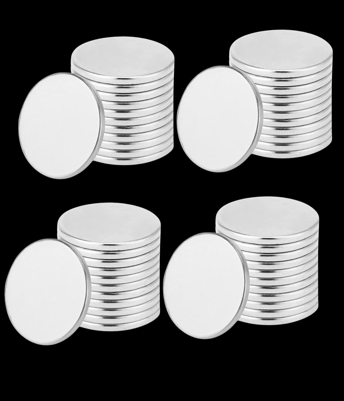SNOOGG 12x2 mm Craft Magnet Disc Multipurpose Fridge Magnets for Whiteboard, Science Experiments, Crafts, DIY, School, Office, Industrial Projects – 20 Pcs Pack (Not for Kids Below 14)-picture-49
