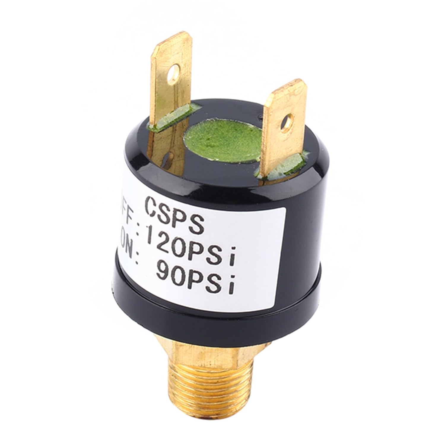 90-120 PSI Air Compressor Pressure Switch, AC 110-220V DC 6-36V, Pressure Control Switch Valve Heavy Duty