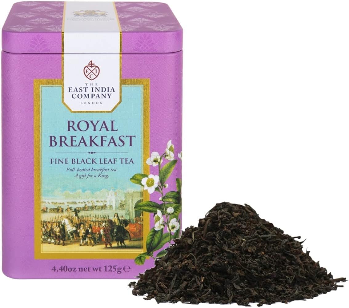 The East India Company Royal Breakfast Loose Black Tea Caddy 125 g