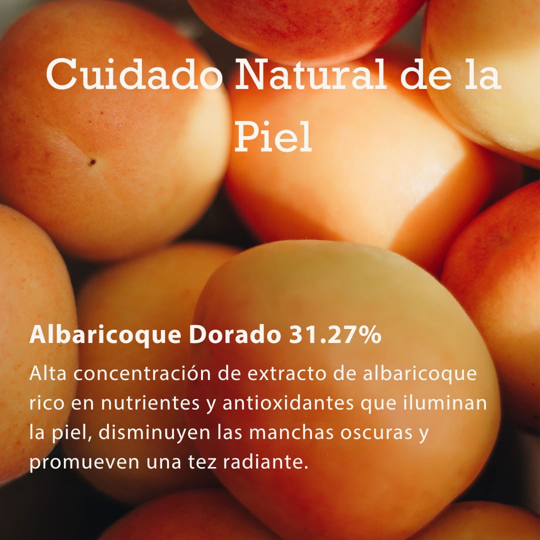 Blithe Pressed Serum Gold Apricot - Sérum prensado altamente concentrado con Albaricoque, Glass Skin, Niacinamida para un resplandor y luminosidad natural (50 ml)