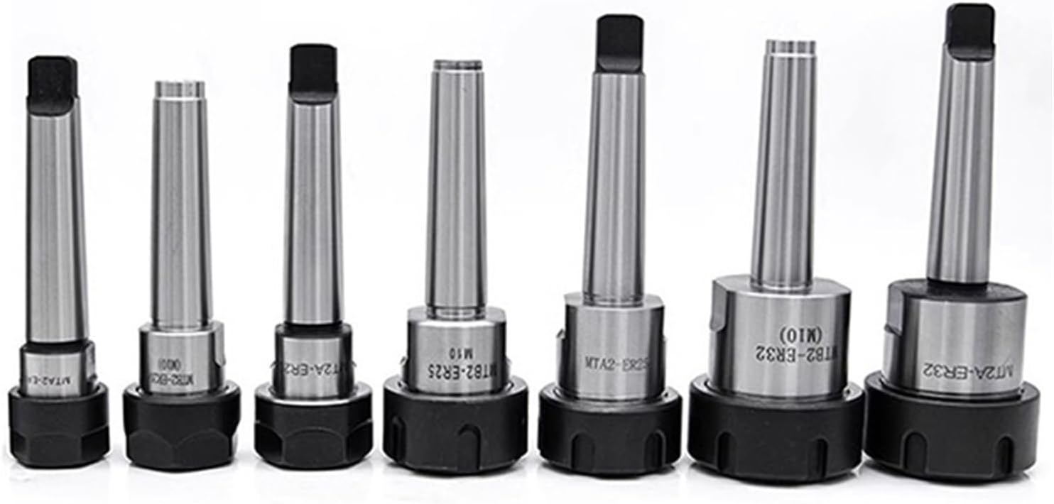 Straight Shank Extension Rod MT ER Tool Holder for Machining Center - Compatible with ER11-ER40-1 Piece(MTA2-ER32)