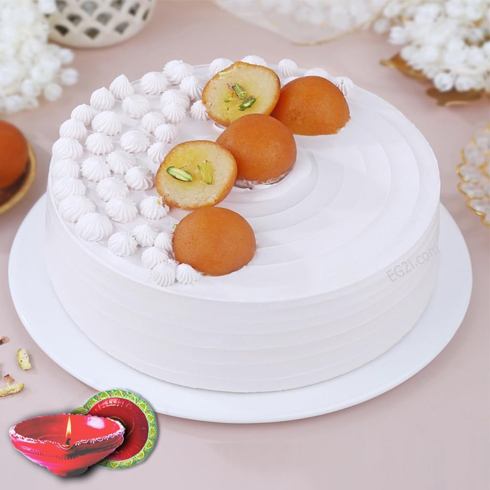 EG2i Gulab Jamun Cake for Diwali [Same Day Delivery]-image-31