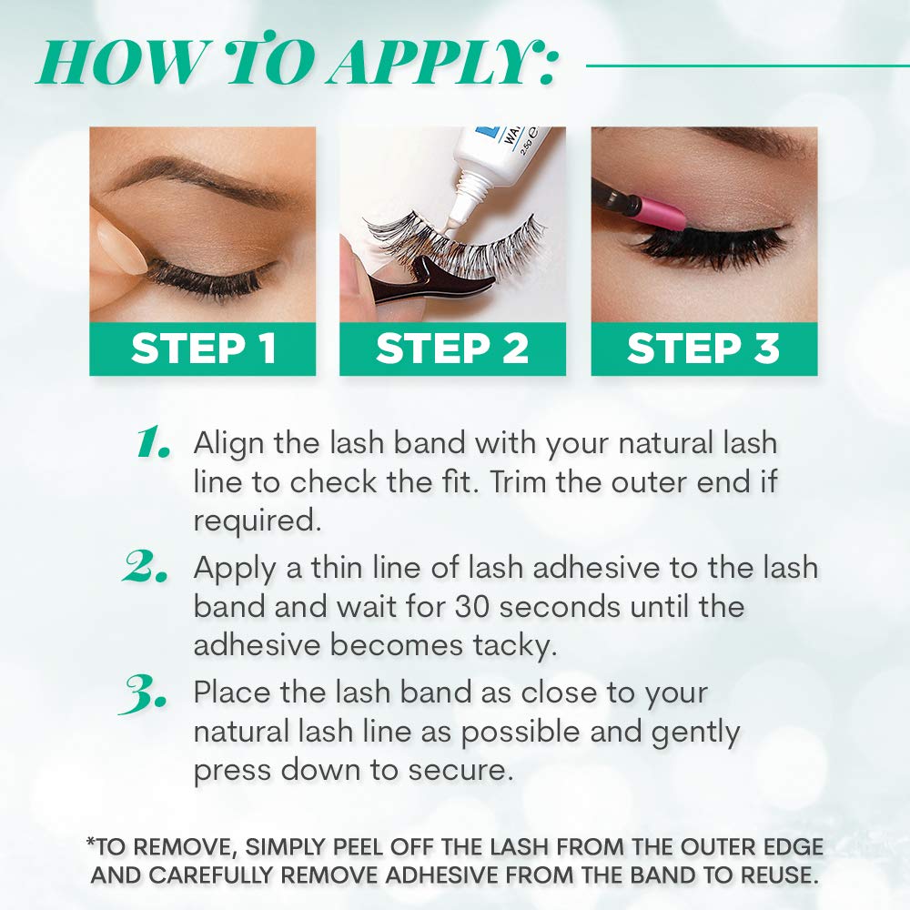 Ardell False Eyelashes Wispies Black, 1 pack (5 pairs of strip lashes per pack) : Beauty & Personal Care