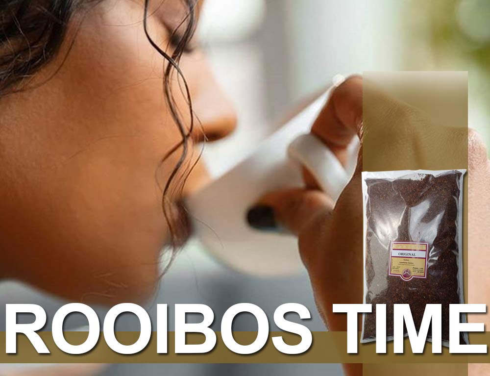 SABOREATE Y CAFE THE FLAVOUR SHOP Té Rooibos Original Supergrade En Hoja Hebra A Granel Infusión Natural Adelgazante 1 Kg