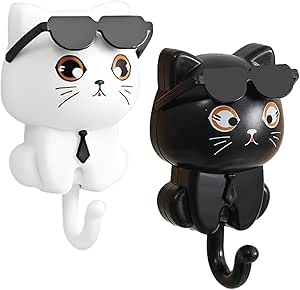 2 Pcs Interesting Cat Key Holder Creative Cat Key Supplies, Cat Key ...