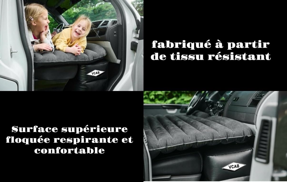 Linkslenker Transporter 2004-2015 T5/T5.1 Van Kabine Luftbett Kinderwagen Kabinenbett