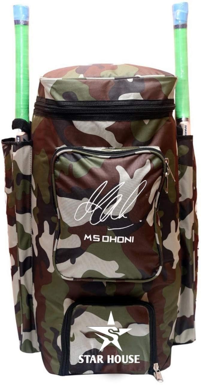 Star House Best Cricket Kit Bag for Players Army Printed Bag-image-27