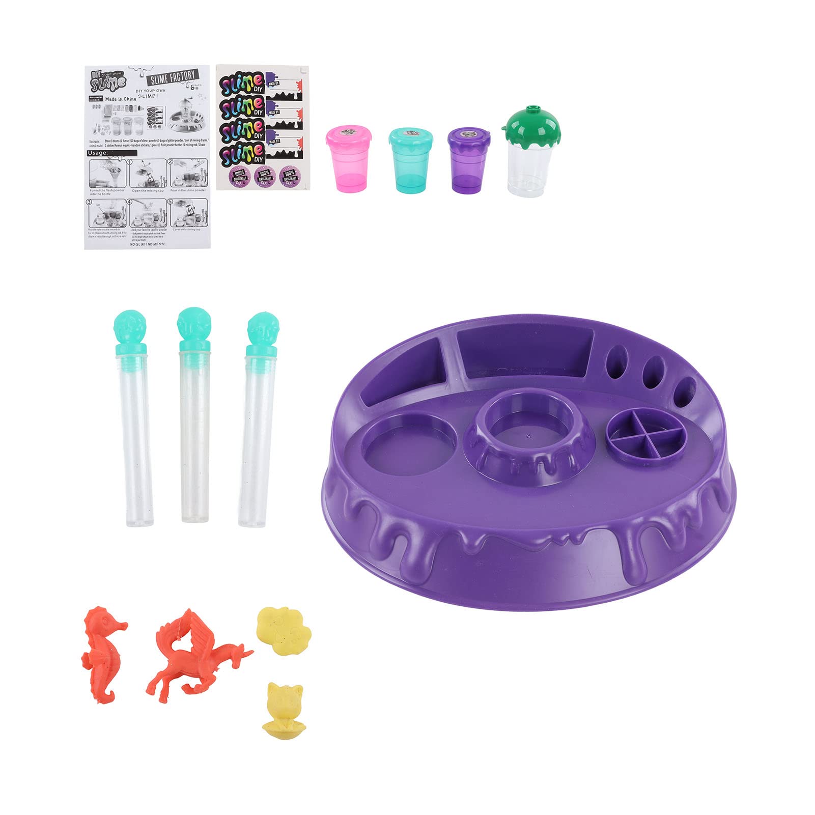 Kit de pâte à Modeler colorée Anti-Stress Argile pour travaux Pratiques et Kit d'outils Jouet de Boue de décompression colorée pour Les Enfants âgés de 6 à 14 Ans