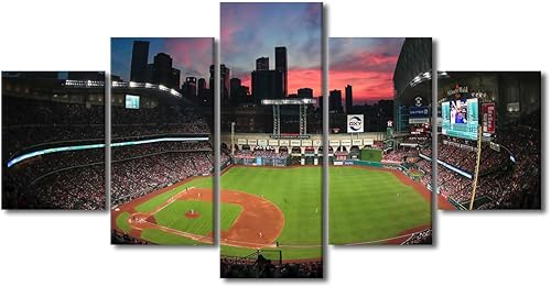 Miniatura 228 de Decoración de pared, lienzo para estadio deportivo de Estados Unidos, arte de pared moderno Fenway Park en Boston, arte de pared para oficina, sala