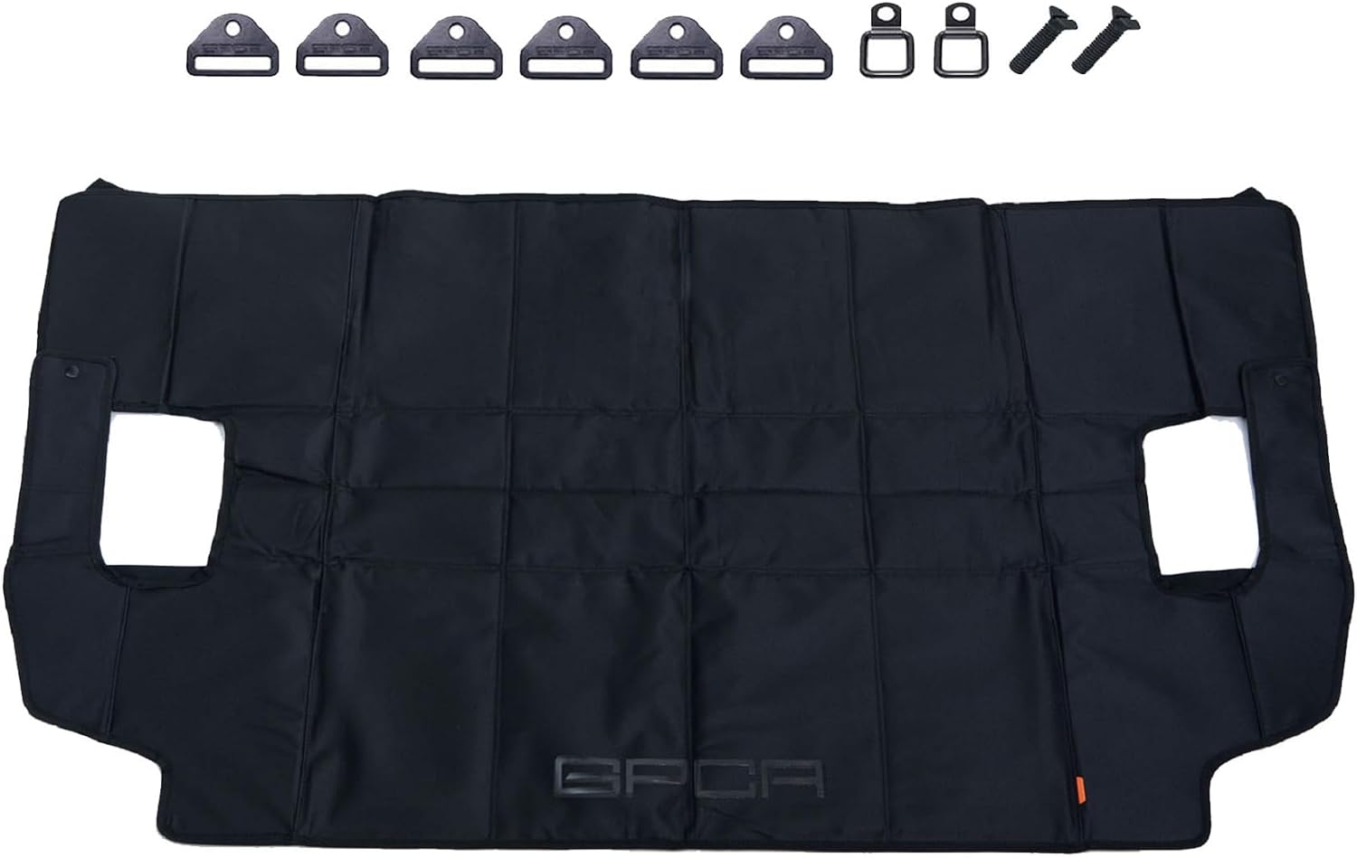 GPCA Cargo Cover Pro Under Softtop/Topless Easy-to-Install Tonneau Cover Heavy-Duty Accessories for Wrangler JL 2018-2023 Patented Trunk Cover for 4DR Sport, Sahara, Rubicon & Freedom Unlimited Models