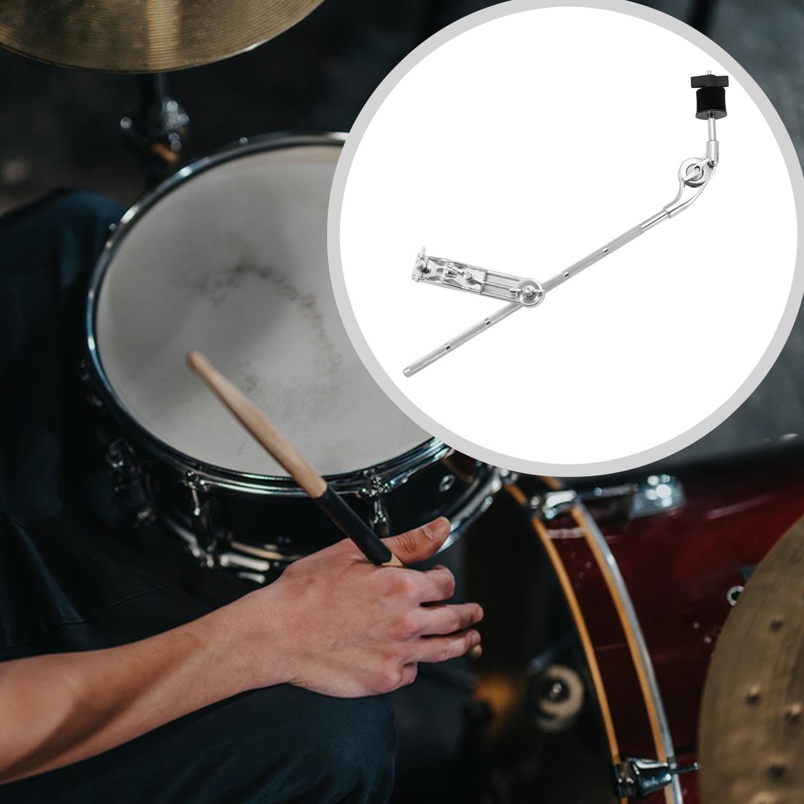 Supporto di Estensione in Lega per Estensione di Tamburo per Piatti, Strumento a Percussione