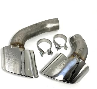 Car End Pipes for BMW for F16 for X6 2014-2018 28i 35i Exhaust Tail Pipe Stainless Steel Car Exhaust Tips Muffler Pipes