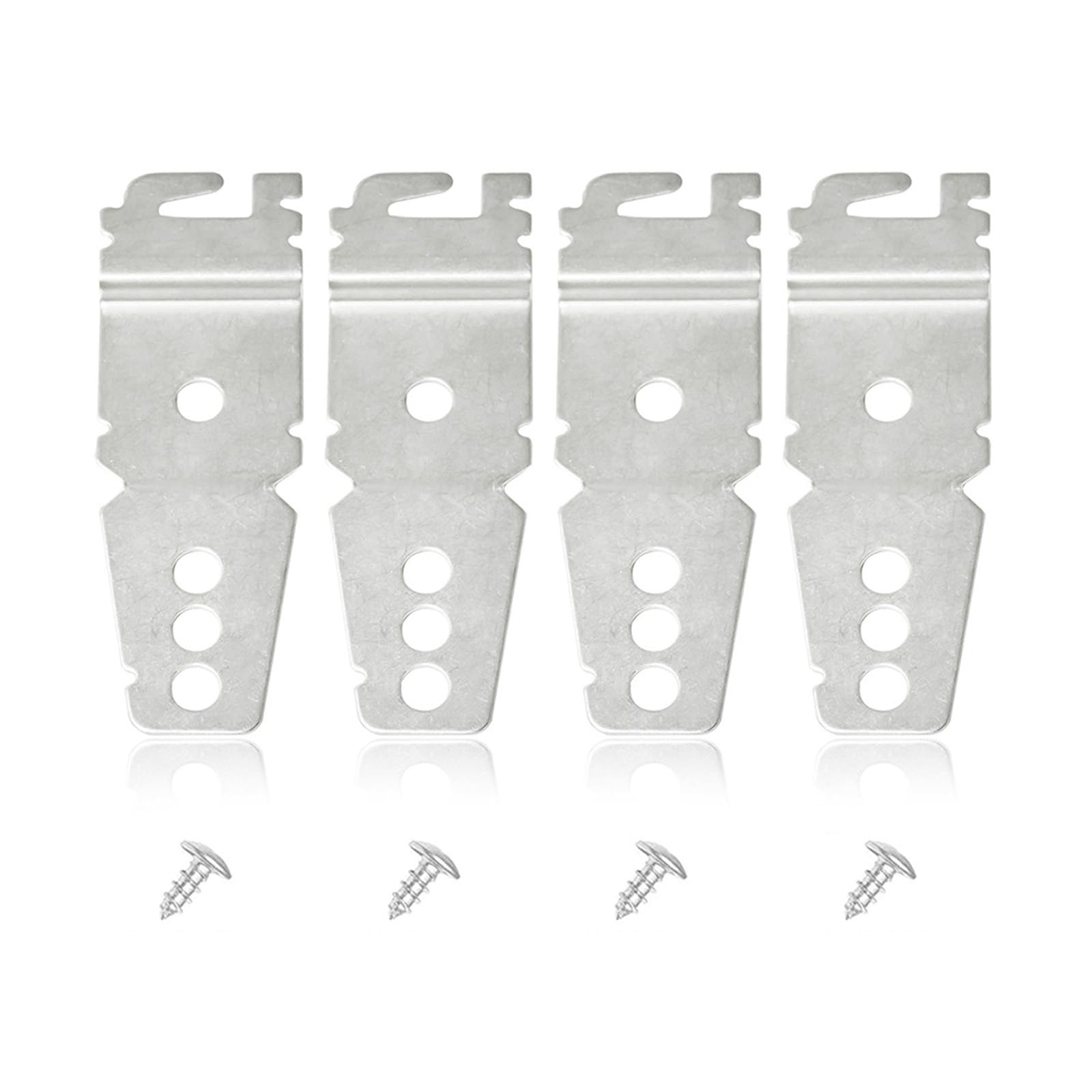 Kalttoy Multicolor Dishwasher Mounting Bracket Dishwasher Clips With Screws For Home Commercial Use Undercounter Bracket Adjustable