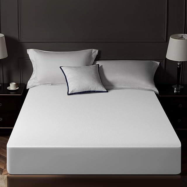 King Mattress Protector Tencel Luxury 100 Waterproof Mattress Protector Silky Soft Breathable Cooling Mattress Pad Cover Fitted 18