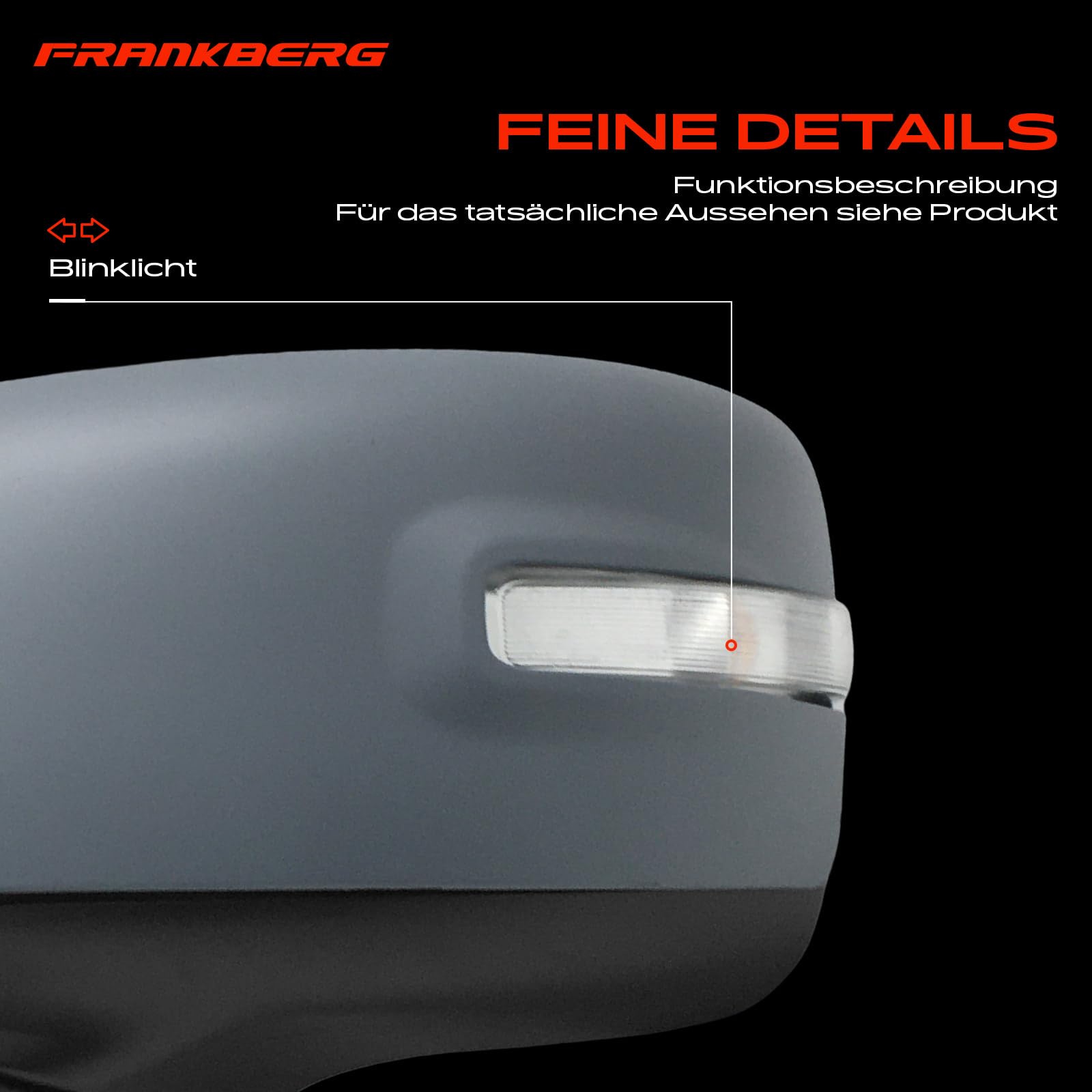 Frankberg Specchietto retrovisore esterno elettrico sinistro 735613102