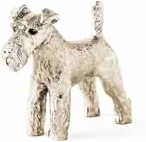 美品\"英国BESWICK製・フィギュリン／ワイヤーフォックステリア犬／約20cm 値下げです！