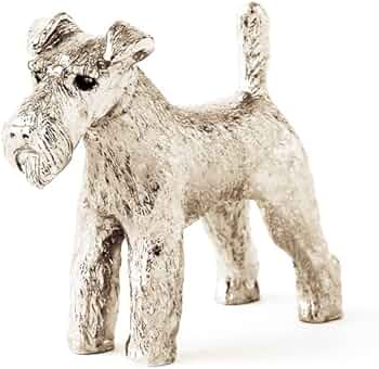 アンティーク フォックステリア　Kunstlerschutz ワグナー　犬 アンティーク フォックステリア Kunstlerschutz ワグナー 犬