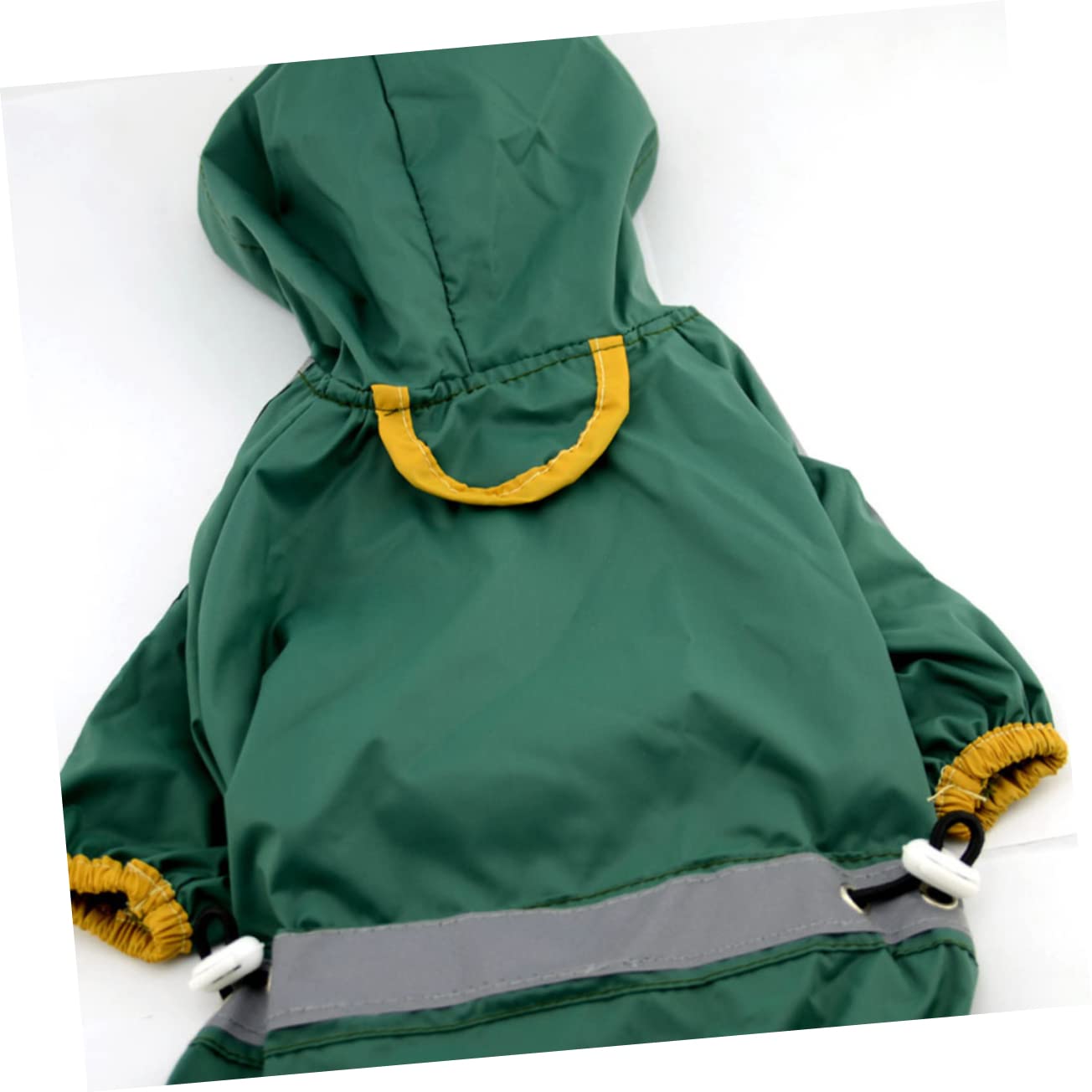 HOLIDYOYO Waterproof Dog Raincoat PVC Pet Rain Jacket for Medium Dogs Fashion Unique Style